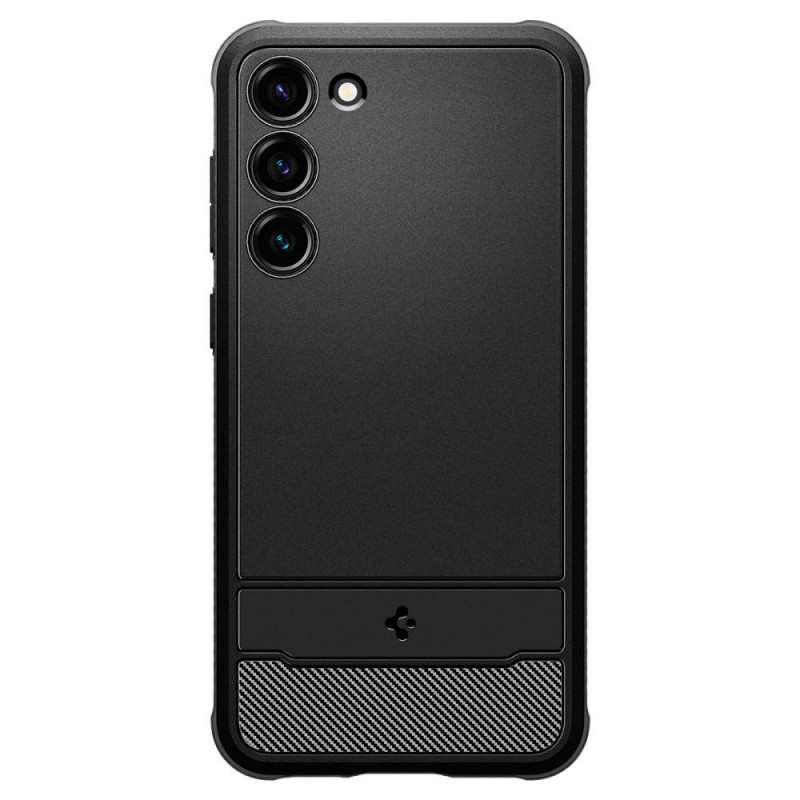 Capa Spigen Rugged Armor para Samsung Galaxy S23, preto mate