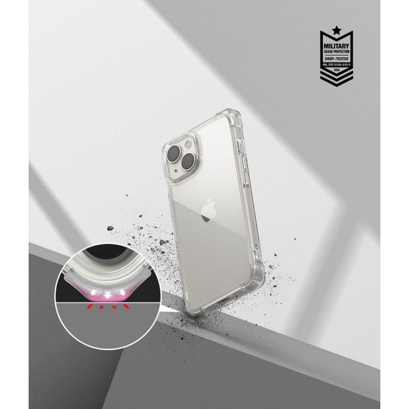 Capa Fusion Bumper Ringke para Apple iPhone 14 Plus / 15 Plus, Transparente