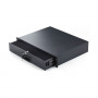 Gaveta de armazenamento para rack StarTech.com 3U com fecho, montagem em rack de 19", aço, 10 kg, preta (3U-RACK-MOUNT-DRAWER)