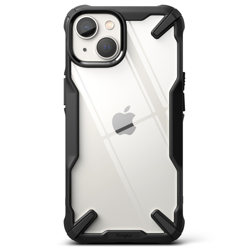 Capa Ringke Fusion-X Design para Apple iPhone 14 Plus / 15 Plus, preto