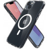 Capa MagSafe Spigen Ultra Hybrid Mag (ACS05048) para Apple iPhone 14, branca