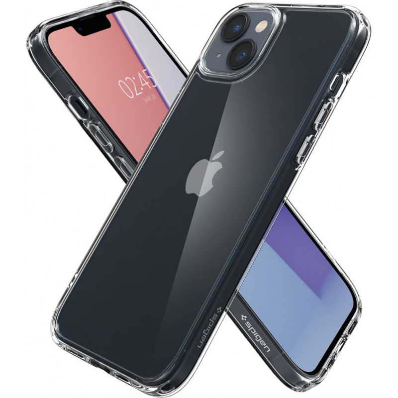 Capa Spigen Ultra Hybrid (ACS05040) para Apple iPhone 14, Crystal Clear