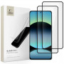 Tech-Protect Glass Fit+ Vidro Temperado para Xiaomi Redmi Note 14 4G / 5G / POCO M7 Pro 5G, Preto (2 un.)