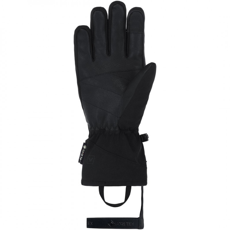 Luvas de esqui para mulher Viking Sherpa GTX 2.0, pretas, tamanho 7