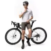 Camisola de ciclismo de manga curta Rockbros YDDX011 Diamond, tamanho M, branca
