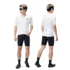 Camisola de ciclismo de manga curta Rockbros 15200025, tamanho XL, branca