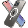 Capa MagSafe Spigen Ultra Hybrid Mag (ACS04969) para Apple iPhone 14 Pro, branca