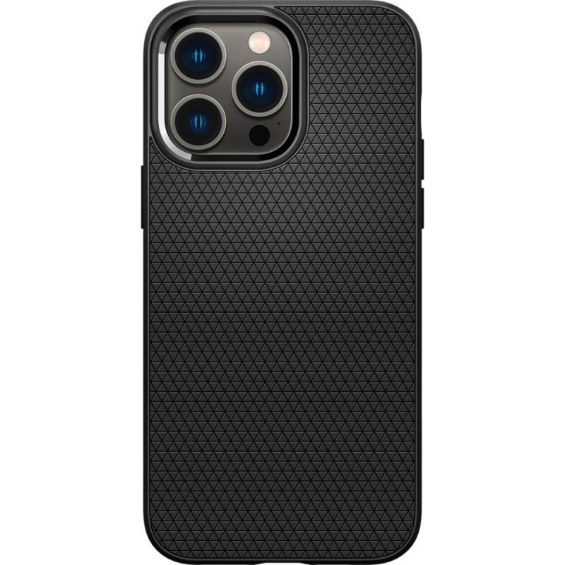 Capa Spigen Liquid Air (ACS04957) para Apple iPhone 14 Pro, preto mate