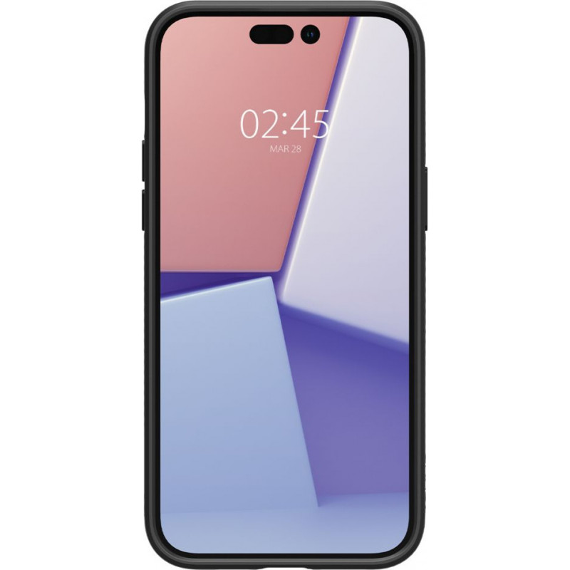 Capa Spigen Liquid Air (ACS04957) para Apple iPhone 14 Pro, preto mate