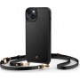 Capa MagSafe com alça Spigen Cyrill Classic Charm Mag (ACS04948) para Apple iPhone 14 Plus / 15 Plus, preta