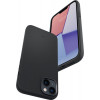 Capa MagSafe Spigen Silicone Fit Mag (ACS04920) para Apple iPhone 14 Plus / 15 Plus, preta
