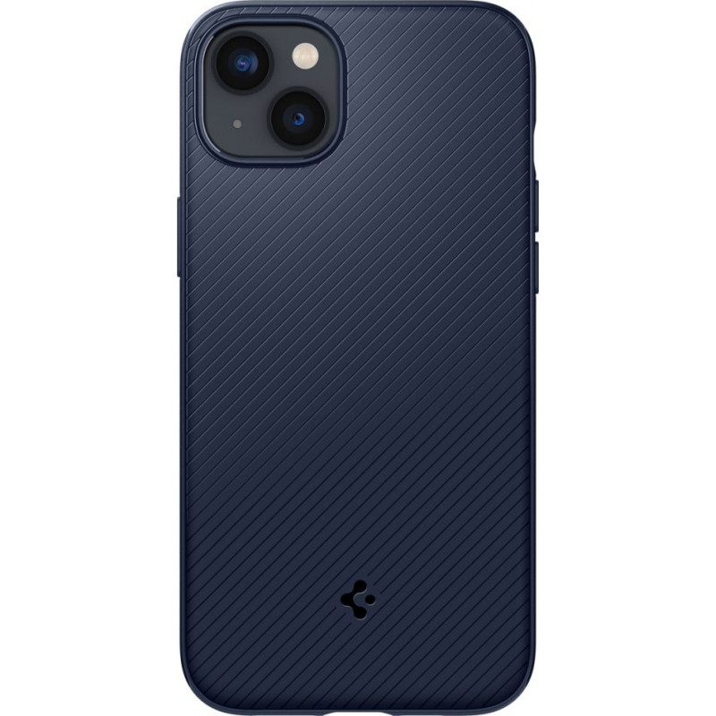 Capa Spigen Mag Armor (ACS04919) para Apple iPhone 14 Plus / 15 Plus, azul-marinho