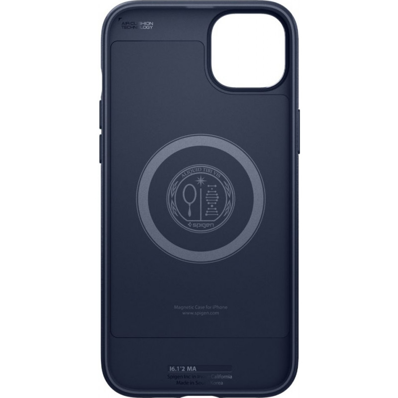 Capa Spigen Mag Armor (ACS04919) para Apple iPhone 14 Plus / 15 Plus, azul-marinho