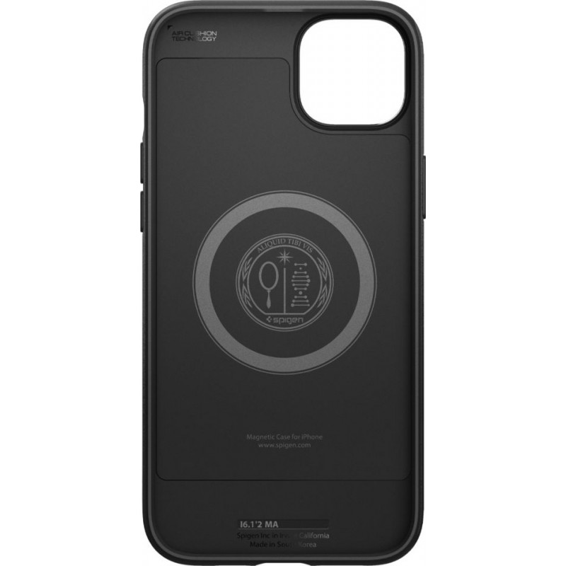 Capa Spigen Mag Armor (ACS04918) para Apple iPhone 14 Plus / 15 Plus, preto mate