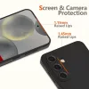 Capa em silicone Tech-Protect Icon para Samsung Galaxy A56 5G, preta