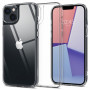 Capa Spigen Quartz Hybrid (ACS04906) para Apple iPhone 14 Plus / 15 Plus, Crystal Clear