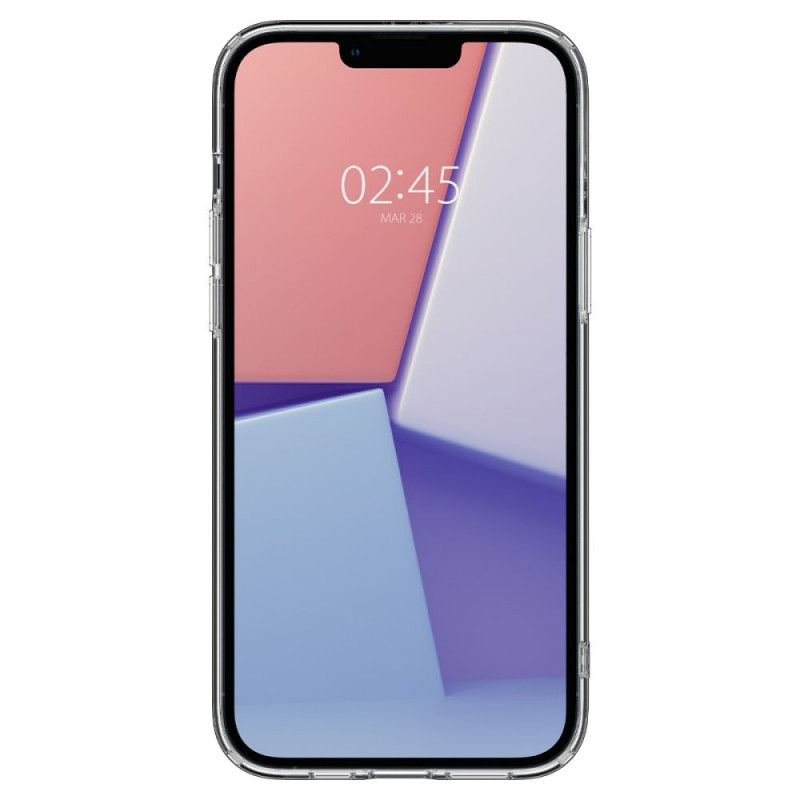 Capa Spigen Quartz Hybrid (ACS04906) para Apple iPhone 14 Plus / 15 Plus, Crystal Clear