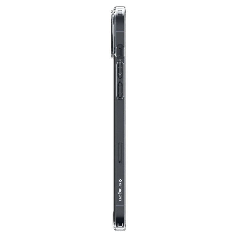 Capa Spigen Quartz Hybrid (ACS04906) para Apple iPhone 14 Plus / 15 Plus, Crystal Clear