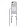 Capa MagSafe Tech-Protect MagNecklace 26328-0 para Apple iPhone 16, cinzento