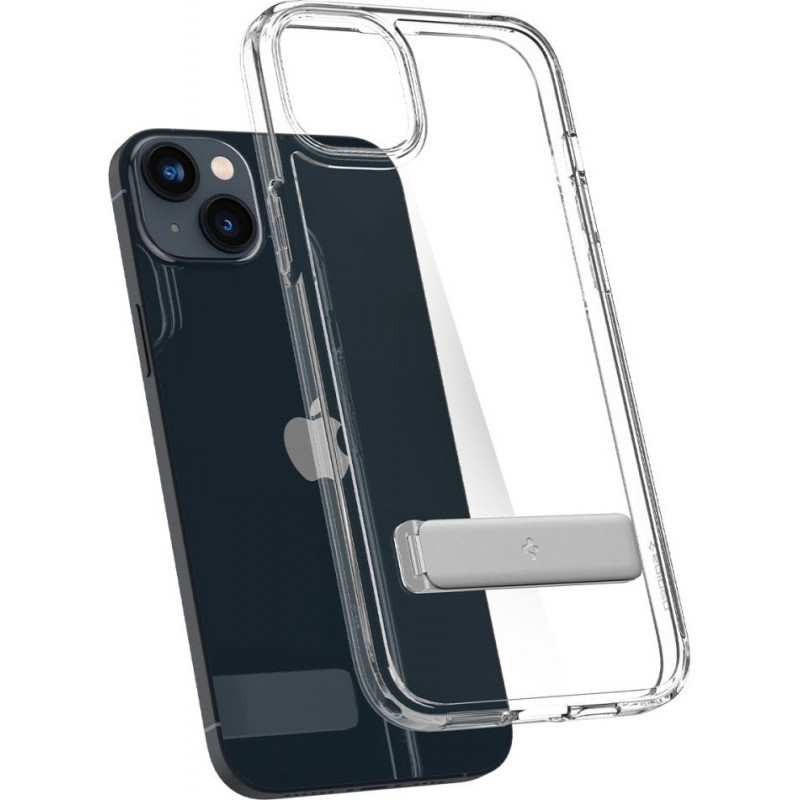 Capa Spigen Ultra Hybrid S (ACS04905) para Apple iPhone 14 Plus / 15 Plus, Crystal Clear