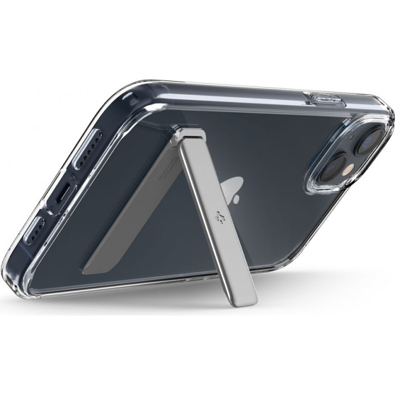 Capa Spigen Ultra Hybrid S (ACS04905) para Apple iPhone 14 Plus / 15 Plus, Crystal Clear