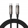 Cabo Tech-Protect UB10T Ultraboost USB-C / USB-C PD240W/QC4.0, 200 cm, preto