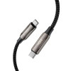 Cabo Tech-Protect UB10T Ultraboost USB-C / USB-C PD240W/QC4.0, 200 cm, preto