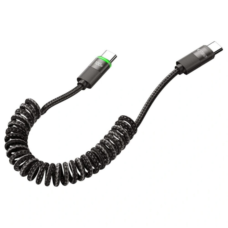 Cabo USB-C / USB-C Tech-Protect UB20T Ultraboost PD100W/5A, 180 cm, preto