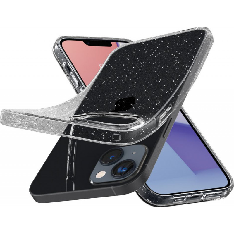 Capa Spigen Liquid Crystal para Apple iPhone 14 Plus / 15 Plus, Glitter Crystal
