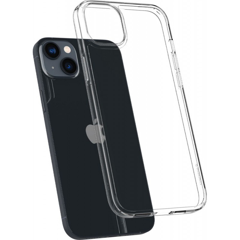 Capa Spigen Airskin Hybrid para Apple iPhone 14 Plus / 15 Plus, Crystal Clear