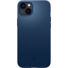 Capa Spigen Thin Fit para Apple iPhone 14 Plus / 15 Plus, azul-marinho