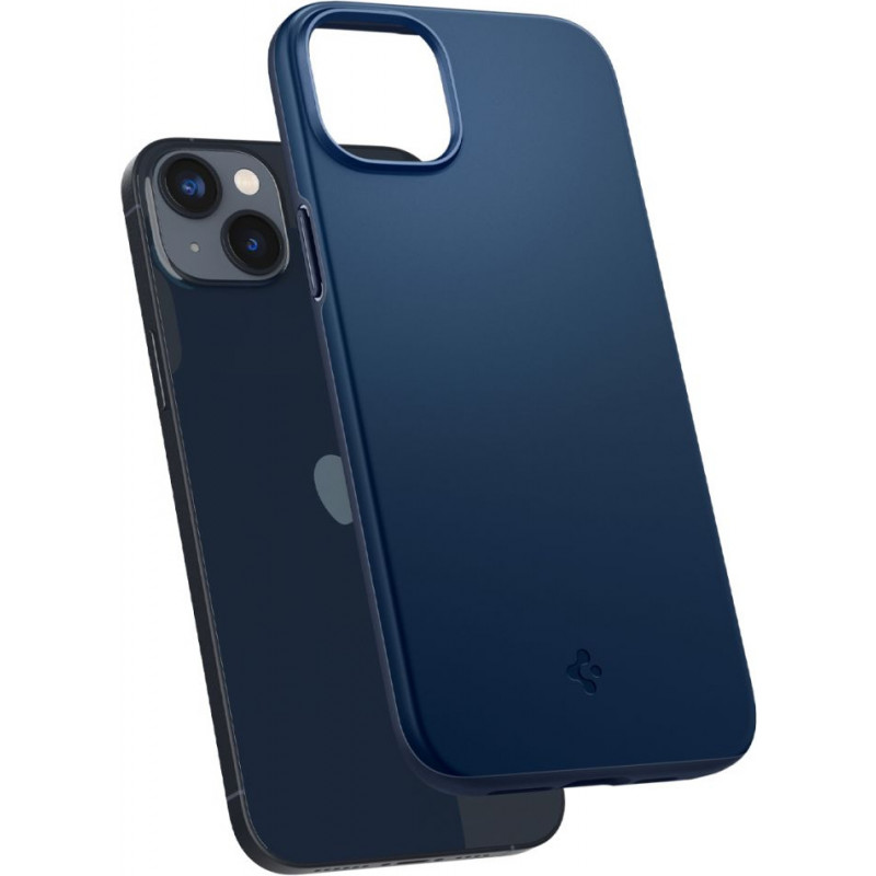 Capa Spigen Thin Fit para Apple iPhone 14 Plus / 15 Plus, azul-marinho
