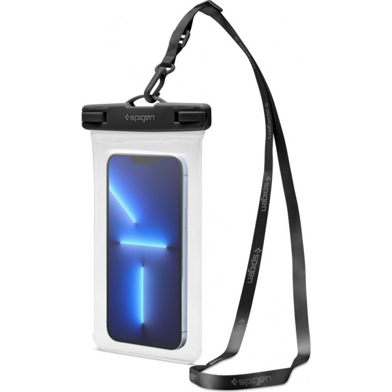 Capa impermeável universal Spigen A601 Aqua Shield, Crystal Clear