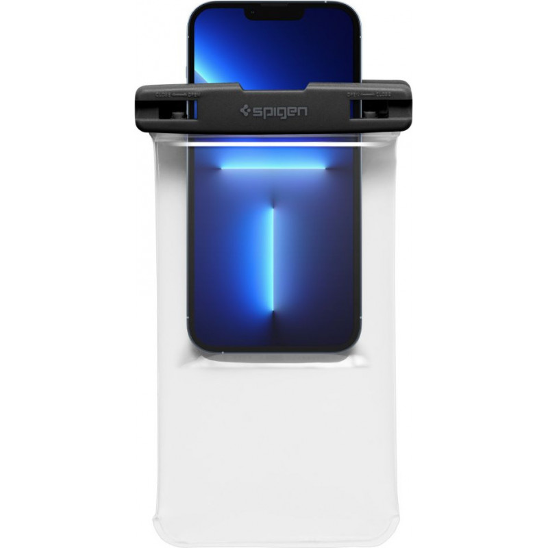Capa impermeável universal Spigen A601 Aqua Shield, Crystal Clear