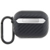 Capa BMW BMAPWMPUCA2 Carbon Double Metal Logo para Apple AirPods Pro, preta