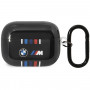 Capa BMW BMAP22SWTK para Apple AirPods Pro, Multiple Colored Lines, preta
