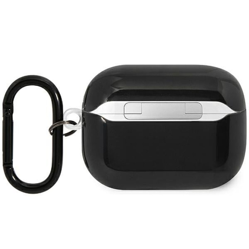 Capa BMW BMAP222SOTK Tricolor Stripes para Apple AirPods Pro 2.ª geração, preta