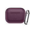 Capa para estojo de carregamento Tech-Protect Silicone Hook THP6103 Apple AirPods Pro 3, bordô