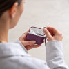 Capa para estojo de carregamento Tech-Protect Silicone Hook THP6103 Apple AirPods Pro 3, bordô