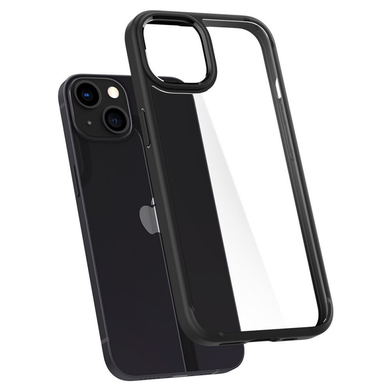 Capa Spigen Ultra Hybrid para Apple iPhone 13, preto mate