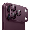Tech-Protect Camfull Fit+ Protetor de lente da câmara para Apple iPhone 18 Pro Max, Burgundy