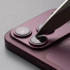 Tech-Protect Camfull Fit+ Protetor de lente da câmara para Apple iPhone 18 Pro Max, Burgundy