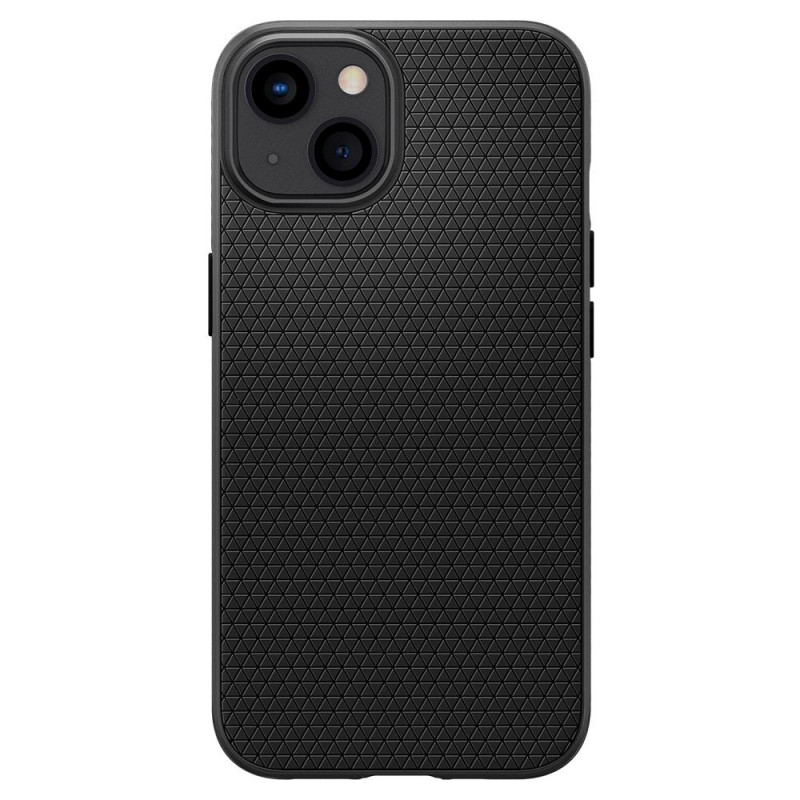 Capa Spigen Liquid Air para Apple iPhone 13, preto mate
