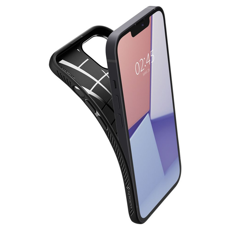 Capa Spigen Liquid Air para Apple iPhone 13, preto mate