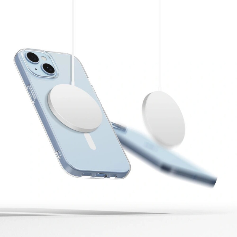 Capa Tech-Protect FlexAir MagSafe THP3578 para Apple iPhone 15, transparente
