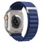 Pulseira Tech-Protect Nylon Pro para Apple Watch 8 / 9 / 10 / 11 / 12 / SE / Ultra 44/45/46/49 mm, azul-marinho