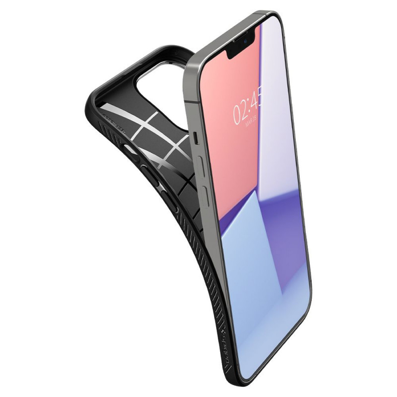 Capa Spigen Liquid Air para Apple iPhone 13 Pro, preto mate