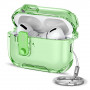 Capa para estojo de carregamento Tech-Protect Bounce Pro Apple AirPods Pro 3, verde matcha