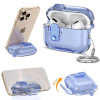 Capa para estojo de carregamento Tech-Protect Bounce Pro para Apple AirPods Pro 3, transparente
