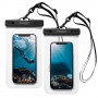 Capa impermeável universal Spigen A601 (2 un.), Crystal Clear